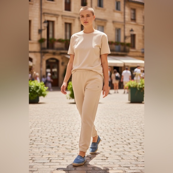 Chloe Isla Embroidered Espadrille Denim Size 9 - Picture 4 of 5